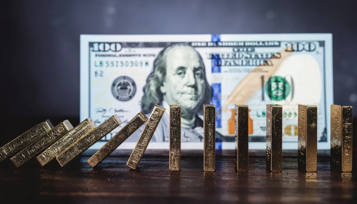 Gold losses ground against dollar headwinds teaser image