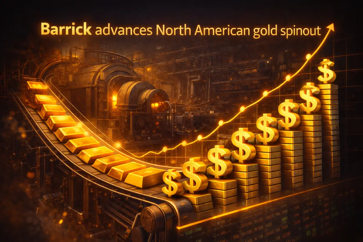 Barrick advances North American gold spinout teaser image