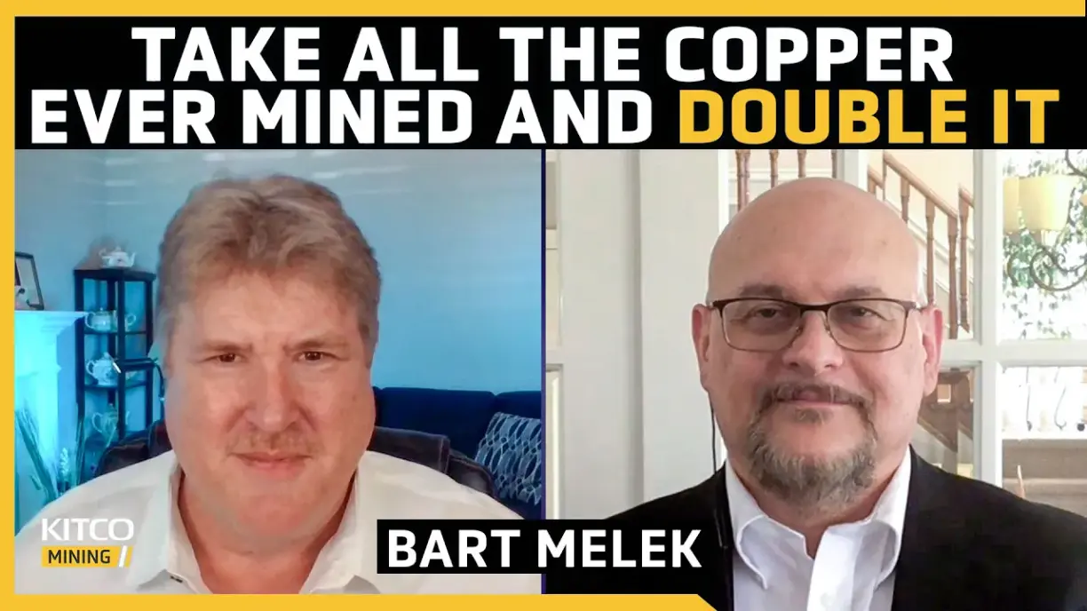 Copper outlook: The amount of copper needed in the next 30 years - take all the copper ever mined and double it, says Green Rush host Matt Watson teaser image