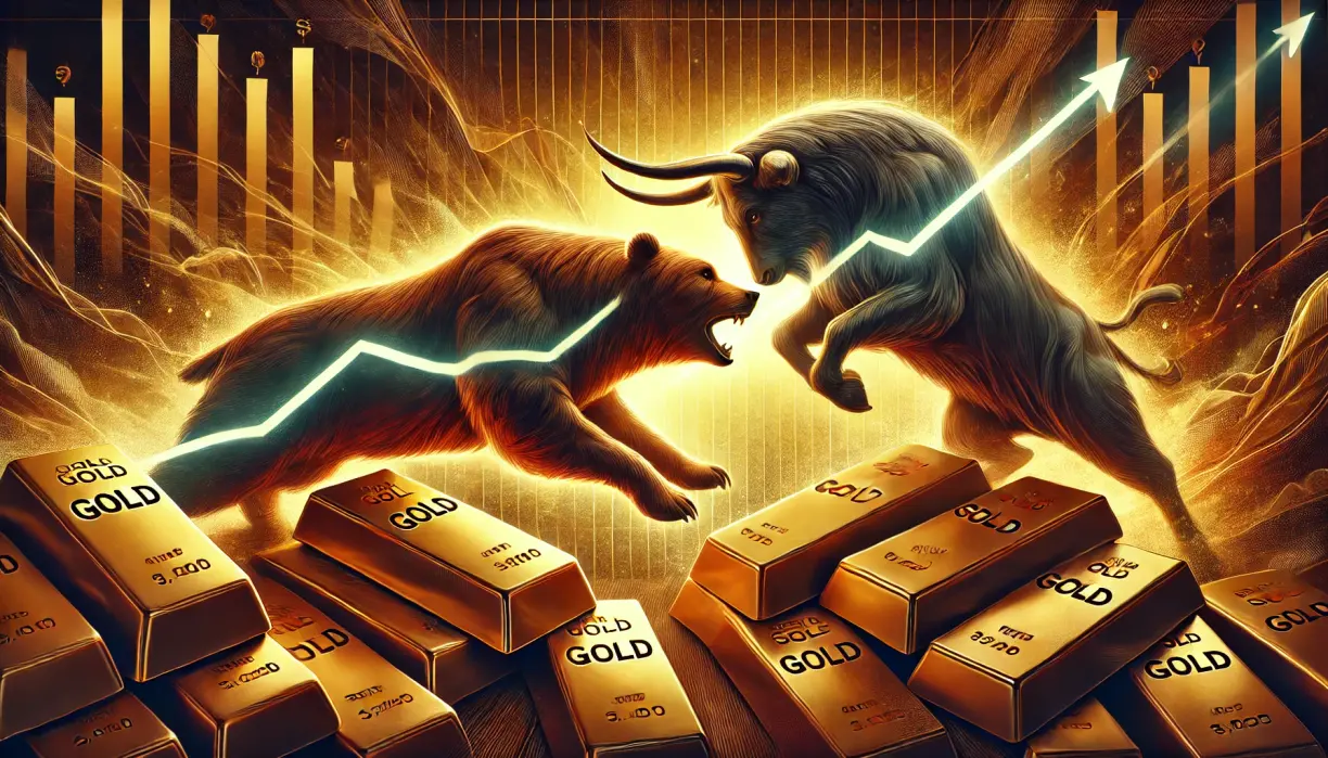 Wall Street worries about a near-term top, Main Street remains bullish on gold prices next week teaser image
