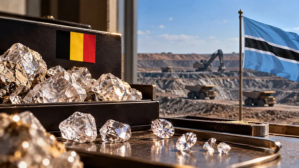 Belgian gem trader HB downsizes Botswana operations after failed supply deal teaser image