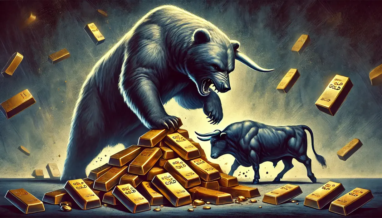 Bearish turn on Wall Street and Main Street after multi-session gold selloff saps metal’s momentum teaser image