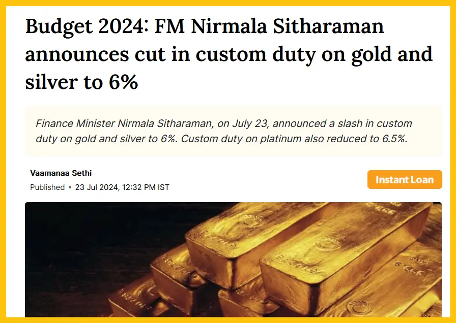 India & the PCE: Bull signals for gold teaser image