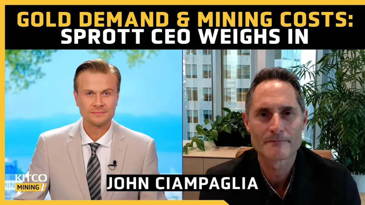 Rising mining costs and record gold demand shape investment landscape, says Sprott Asset CEO teaser image