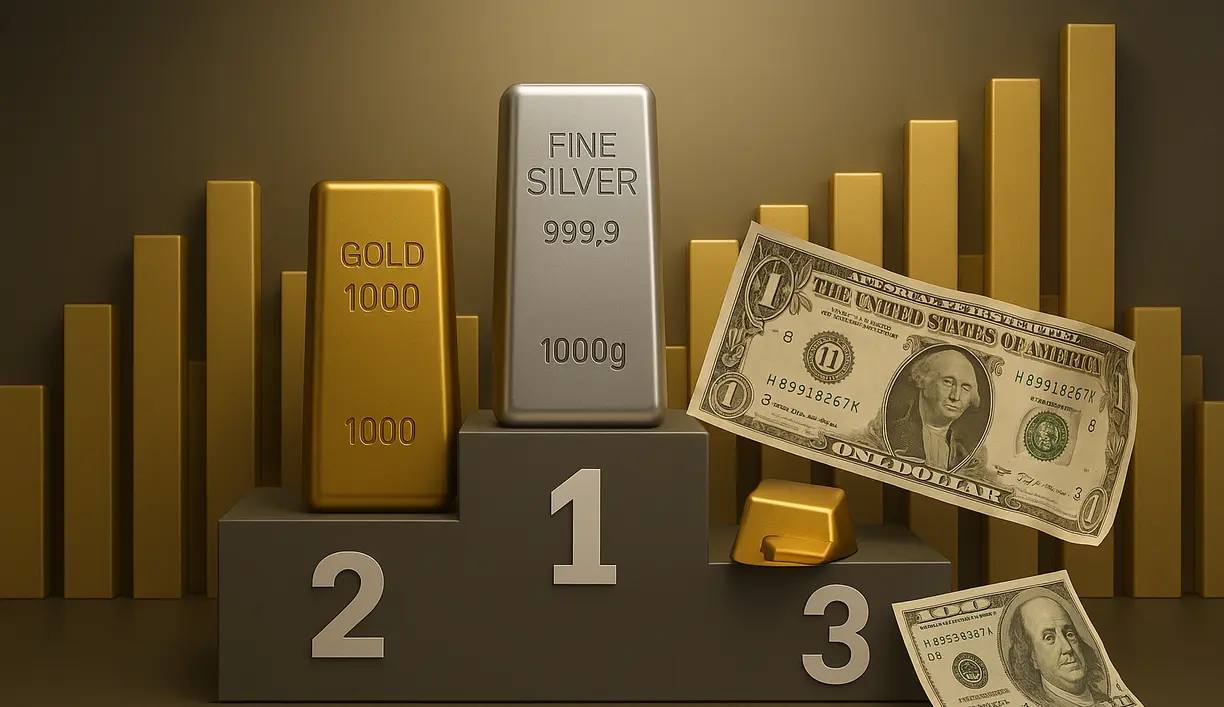 Gold looks good, but silver looks better and the USD looks terrible - MarketGauge’s Schneider teaser image