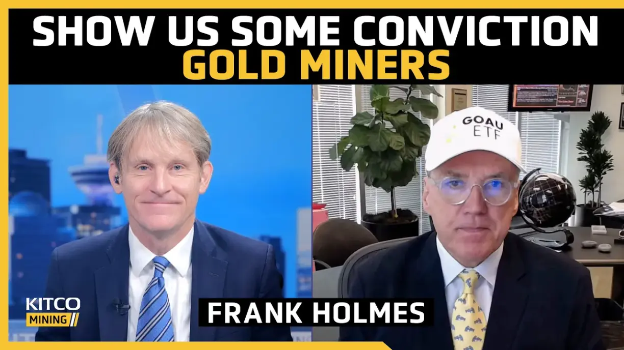 Hey, miners, hold some gold - Frank Holmes on lessons from Bitcoin companies teaser image