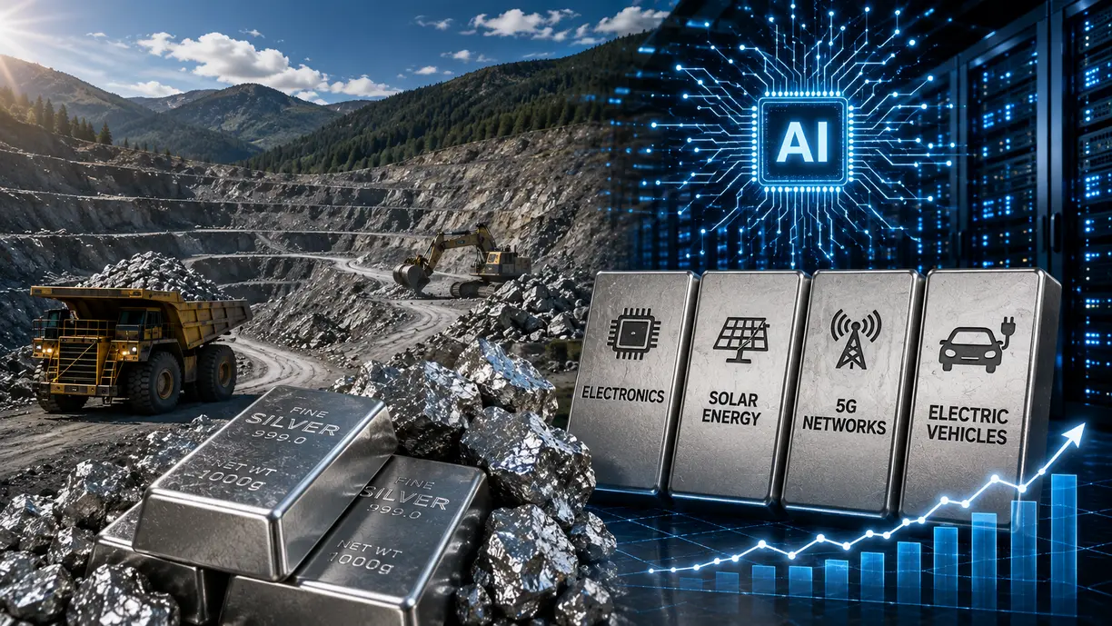 'It's our time': Sunshine Silver CEO says silver miners are poised to shine as AI fuels demand teaser image