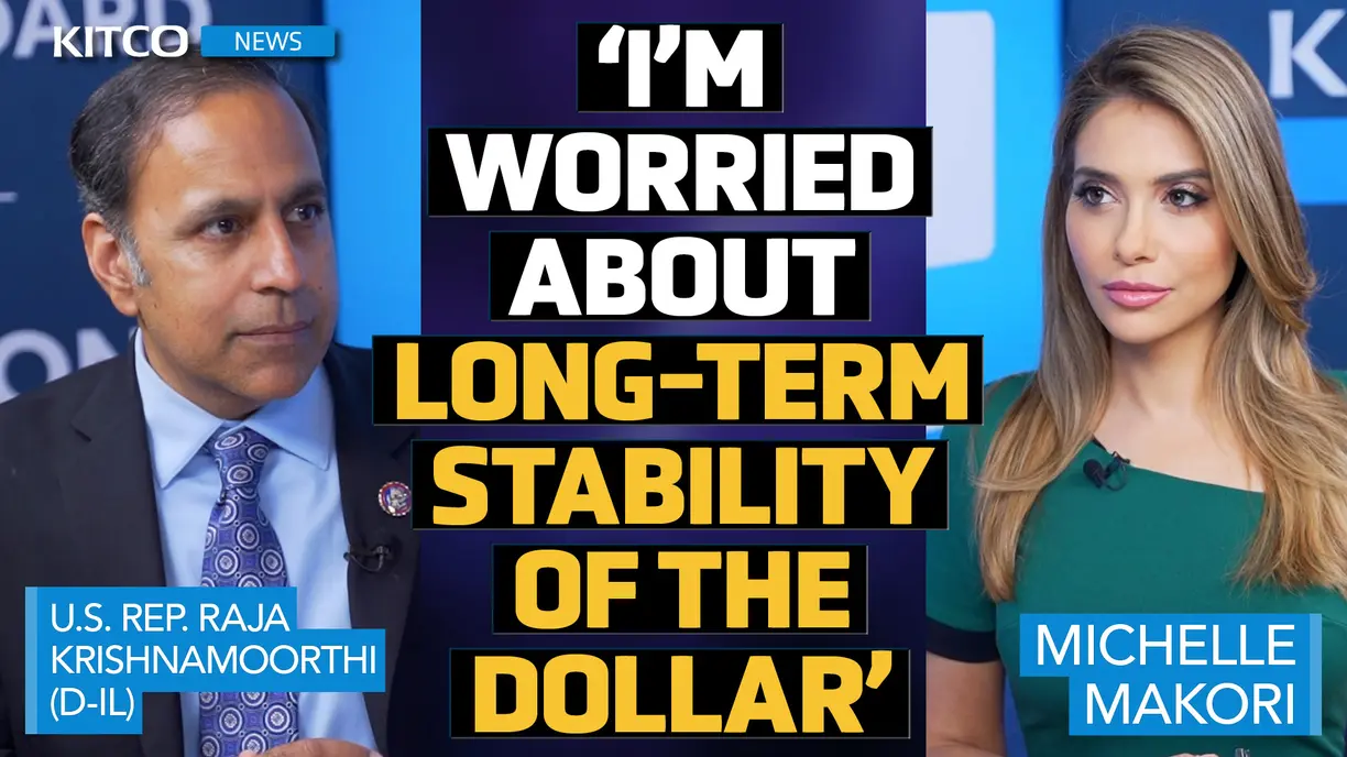 China working to 'displace' the U.S. dollar & 'we don't have our fiscal house in order' – Congressman Krishnamoorthi teaser image