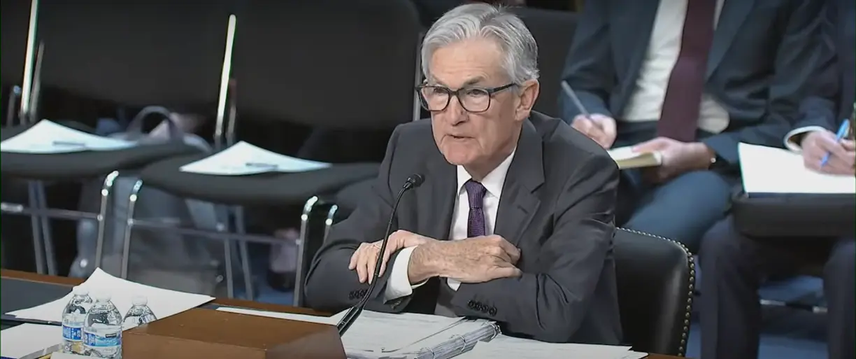 Fed’s Powell faces Senate challenges on Treasury debt elimination, tariffs, fiscal and regulatory policy, rules out US CBDC teaser image