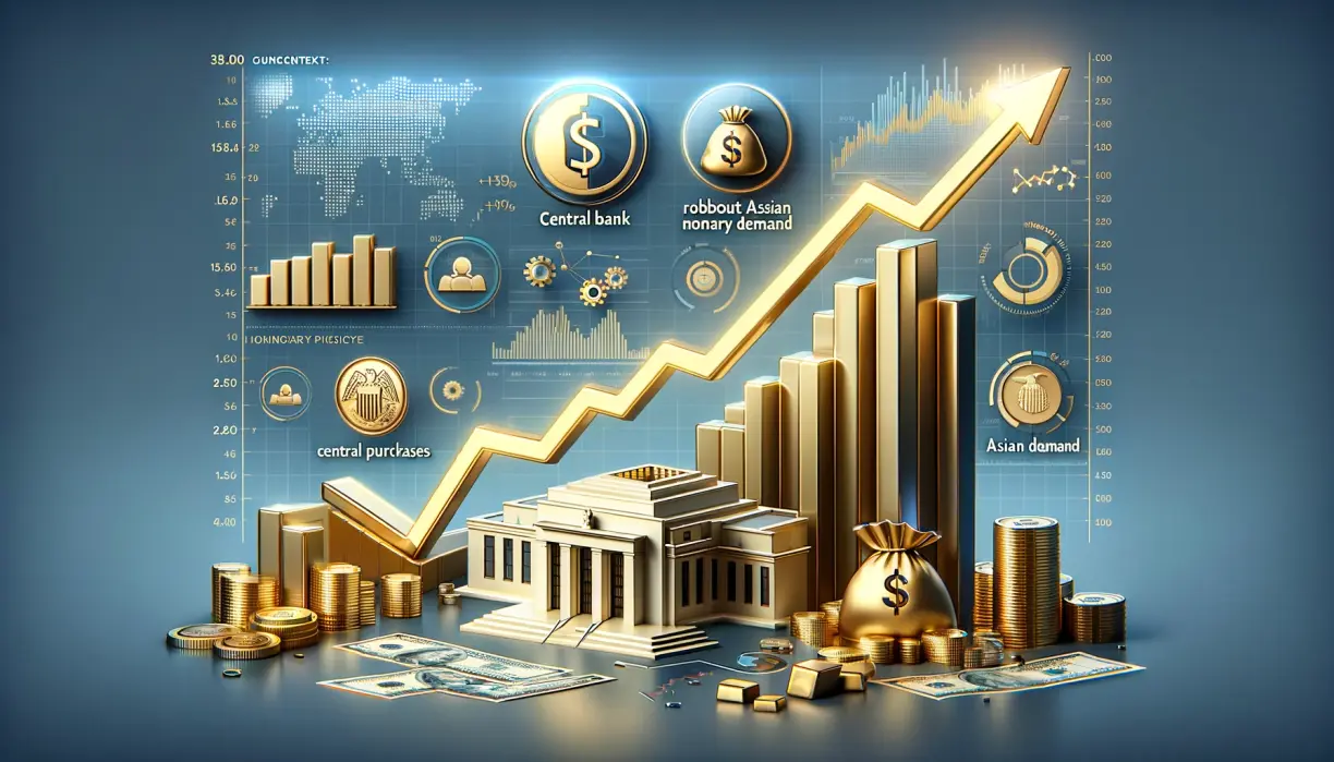 A higher for longer monetary policy is spooking gold; prices see the biggest drop in eight months teaser image