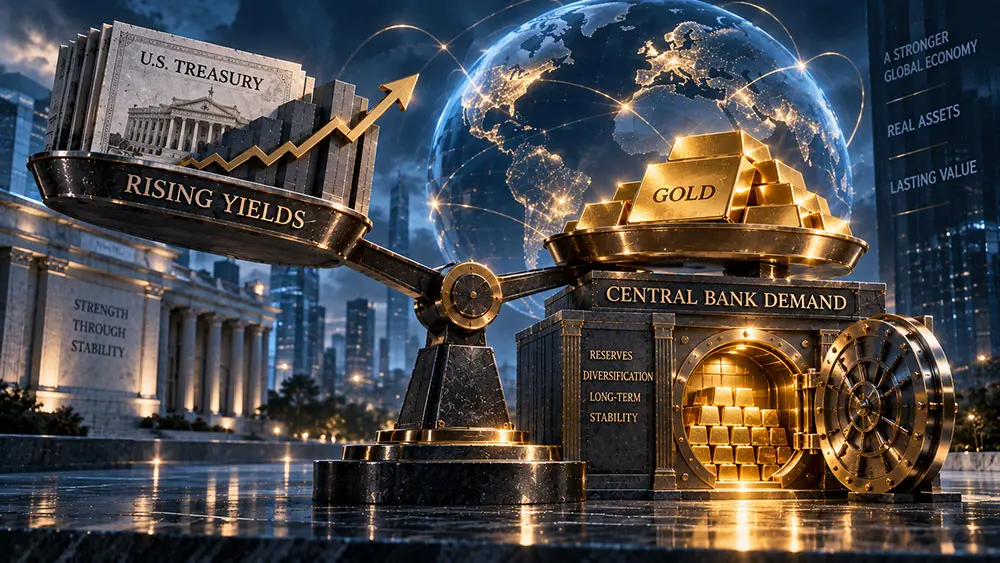 Gold’s investment case has fundamentally changed, and rising yields are no longer a dealbreaker - FTSE Russell’s De teaser image