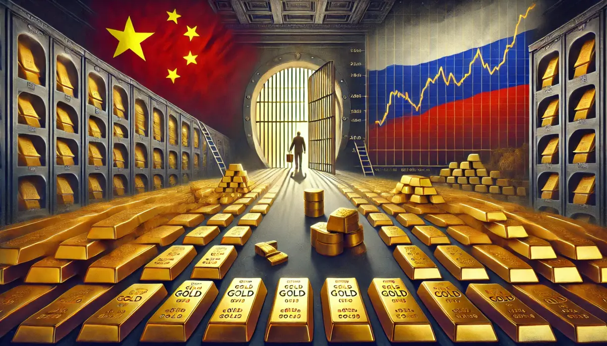 BRICS banks bleeding gold bars: China and Russia face runaway gold demand teaser image