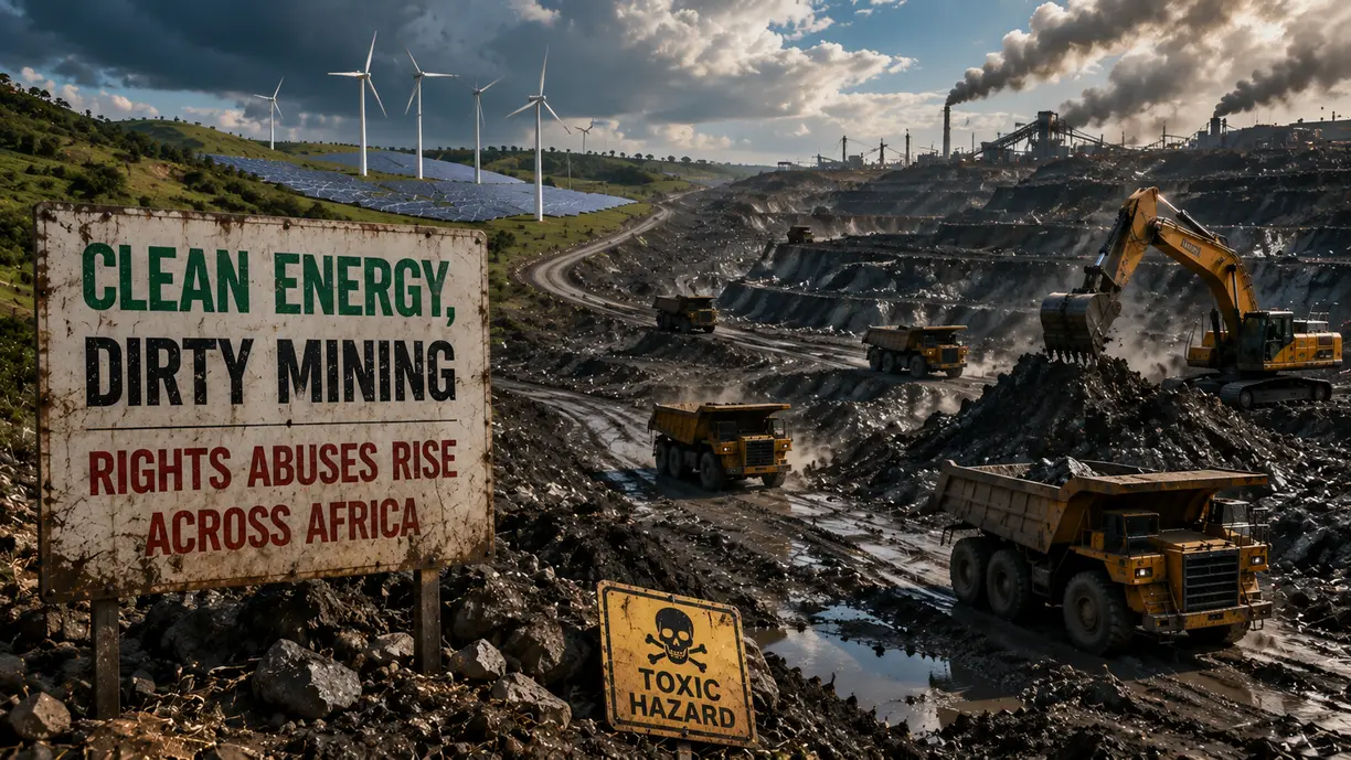 Clean energy, dirty mining: Rights abuses rise across Africa teaser image