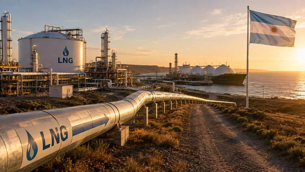 Argentina locks in $900M for pipeline to feed first large-scale LNG exports teaser image