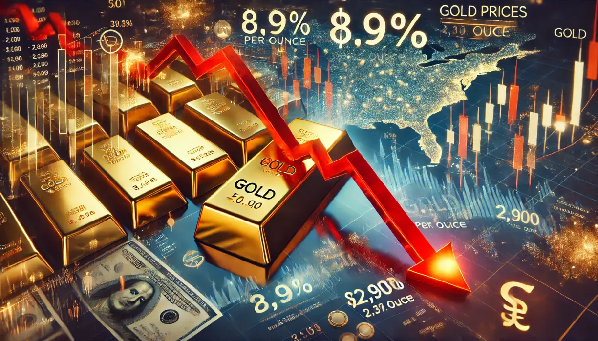 The data doesn’t lie: This is what gold does when the S&P drops 10% teaser image