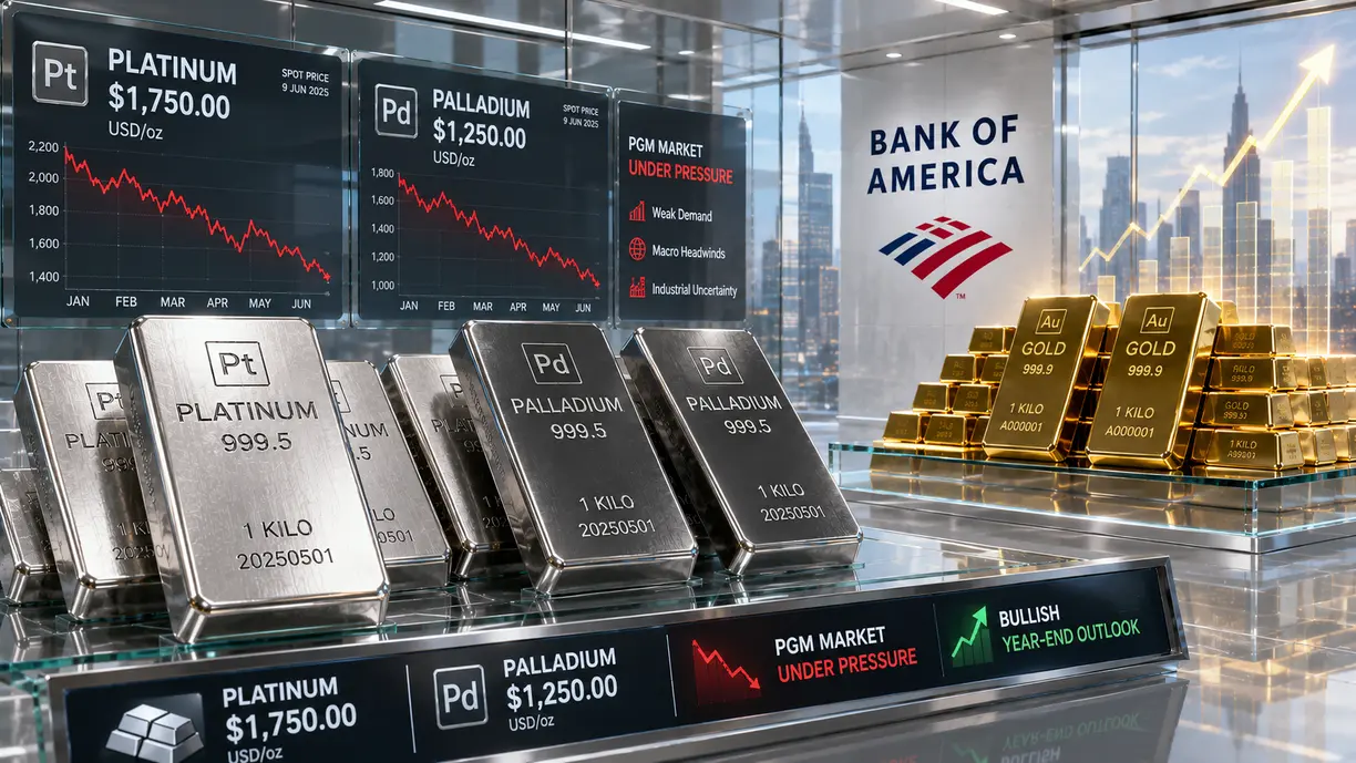 Platinum, palladium extend losses as Bank of America maintains bullish year-end price outlook  teaser image