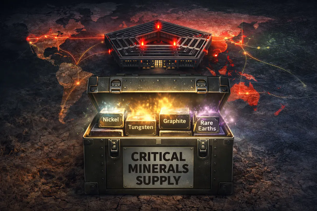 Pentagon sought fresh supply of 13 critical minerals day before Iran attack teaser image
