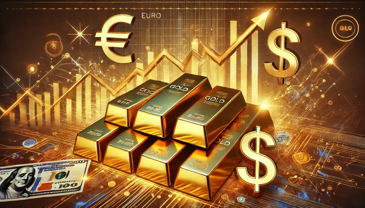 Gold hits fresh all-time highs against the euro; U.S. dollar is next teaser image