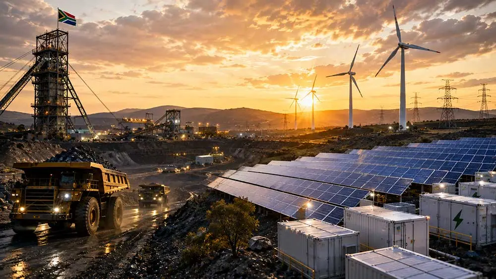 South African miners accelerate shift to renewable power to cut Eskom reliance teaser image