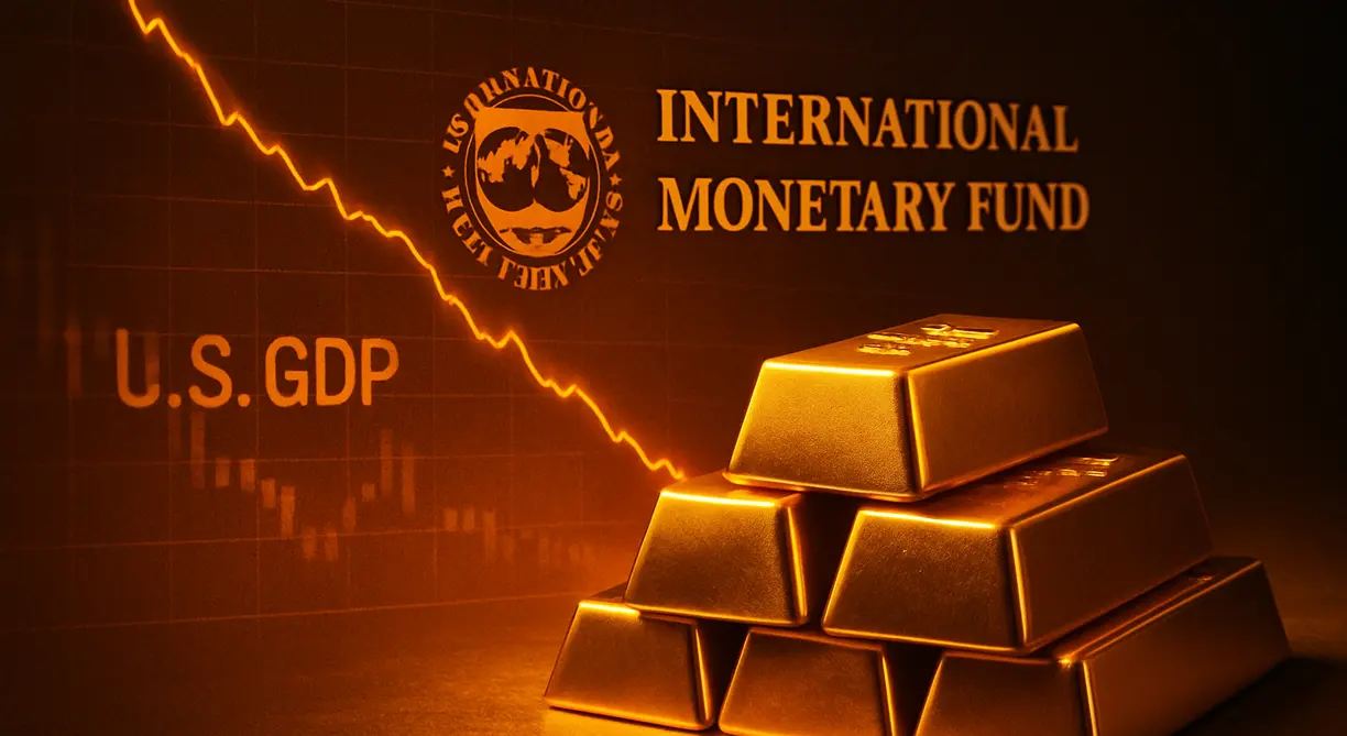 Gold continues to see some profit taking as IMF downgrades US economy by nearly a full percentage point teaser image