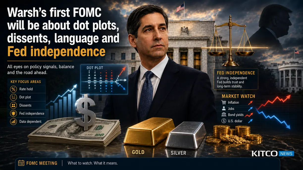 Warsh’s first FOMC will be about dot plots, dissents, language and Fed independence - Experts teaser image