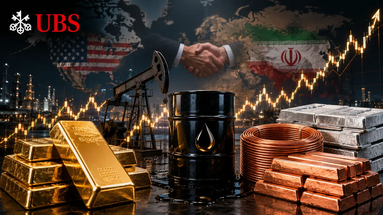 Iran war volatility has boosted commodities across the complex, and gold, oil and base metals prices will rise even after a deal - UBS teaser image