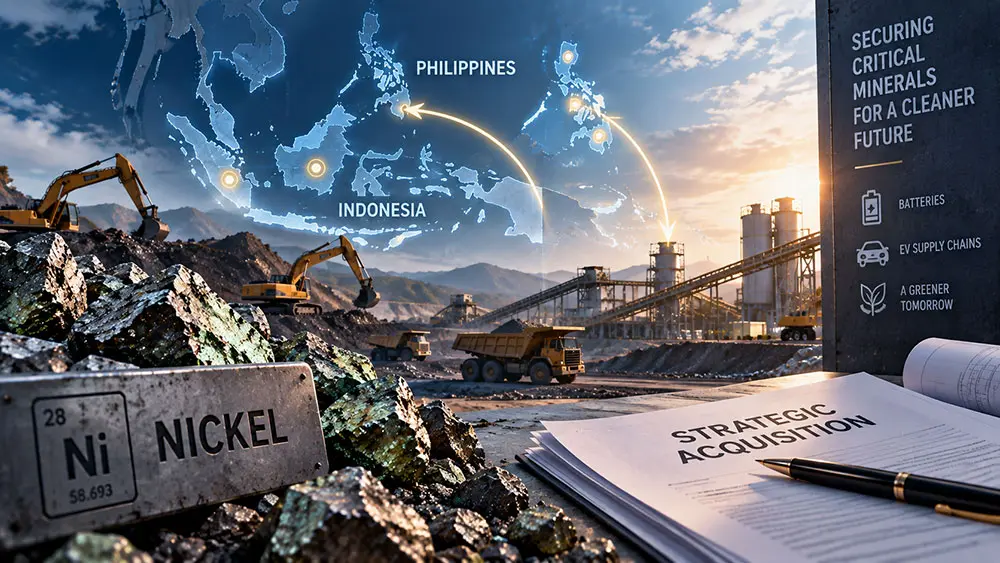 Lohum seeks to buy nickel mines in Indonesia and the Philippines teaser image