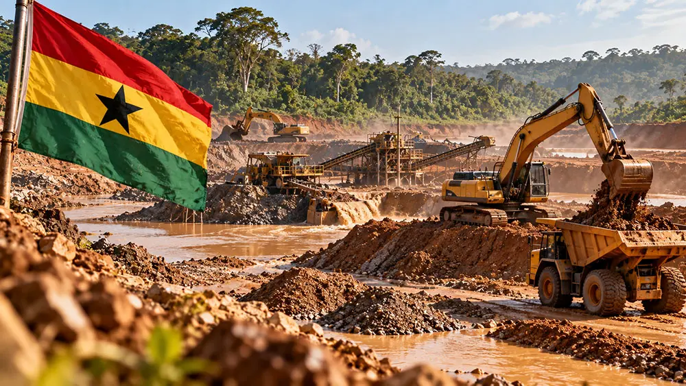 Ghana’s environmental authority targets Chinese-owned Cardinal and others in mining crackdown teaser image