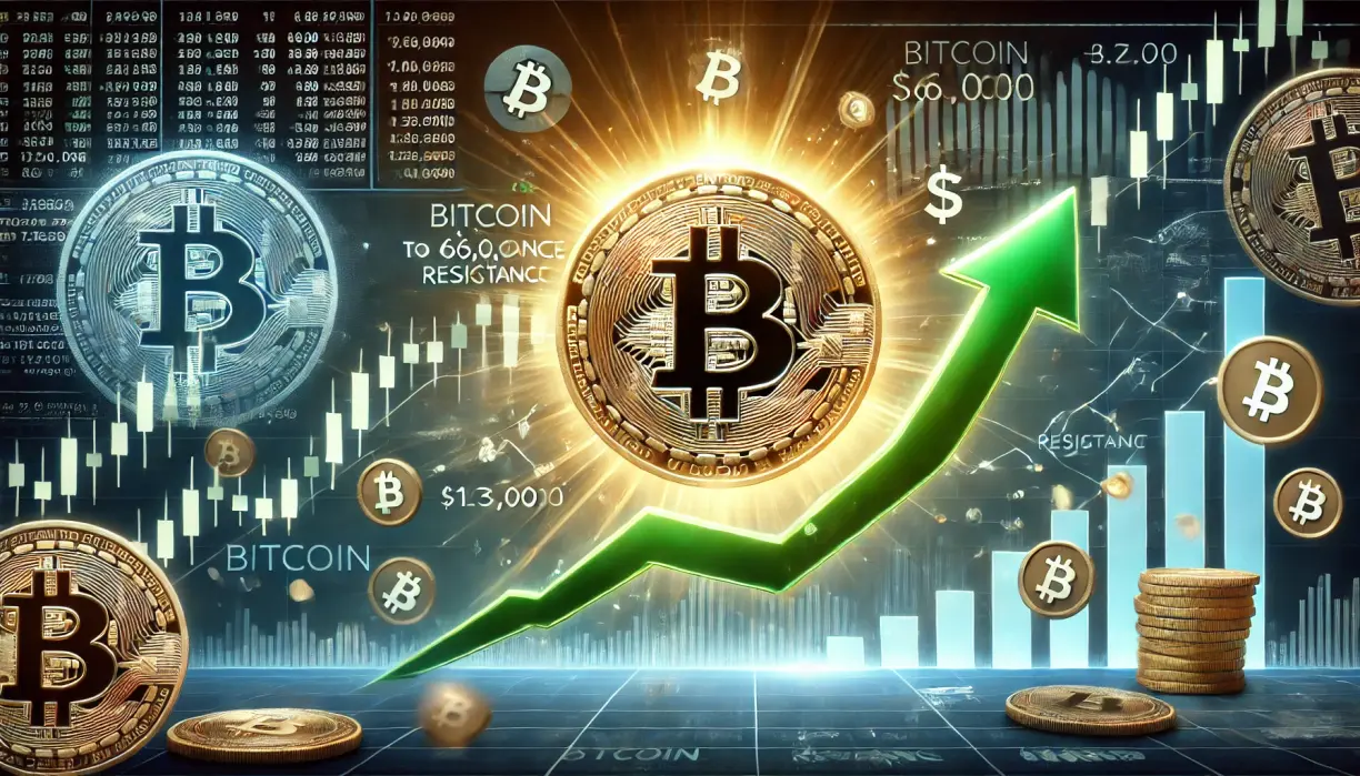 Bitcoin bulls rally to $66k resistance, analyst says surge to $130k has begun teaser image