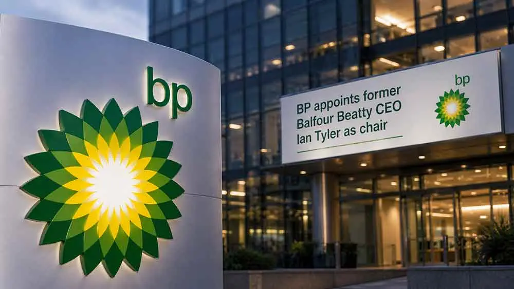 BP appoints former Balfour Beatty CEO Ian Tyler as chair teaser image