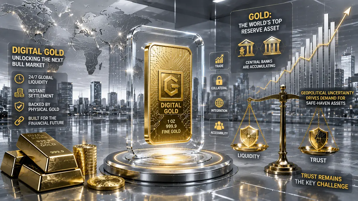 Digital gold could unlock bullion's next bull market by solving liquidity challenges, but trust remains a challenge - Gold Token SA’s Hemecker teaser image