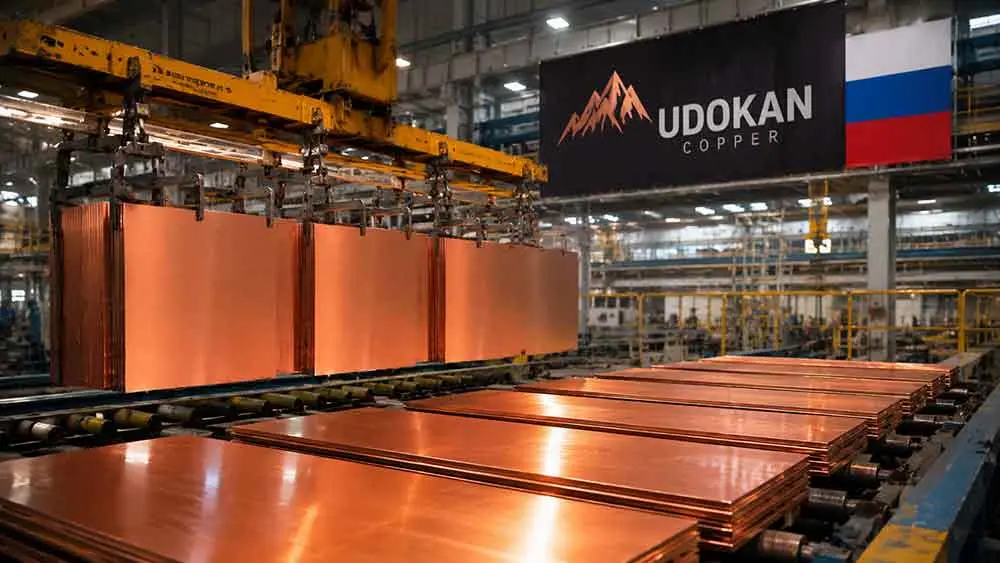 Russia’s Udokan launches copper cathode production after fire-related delay teaser image