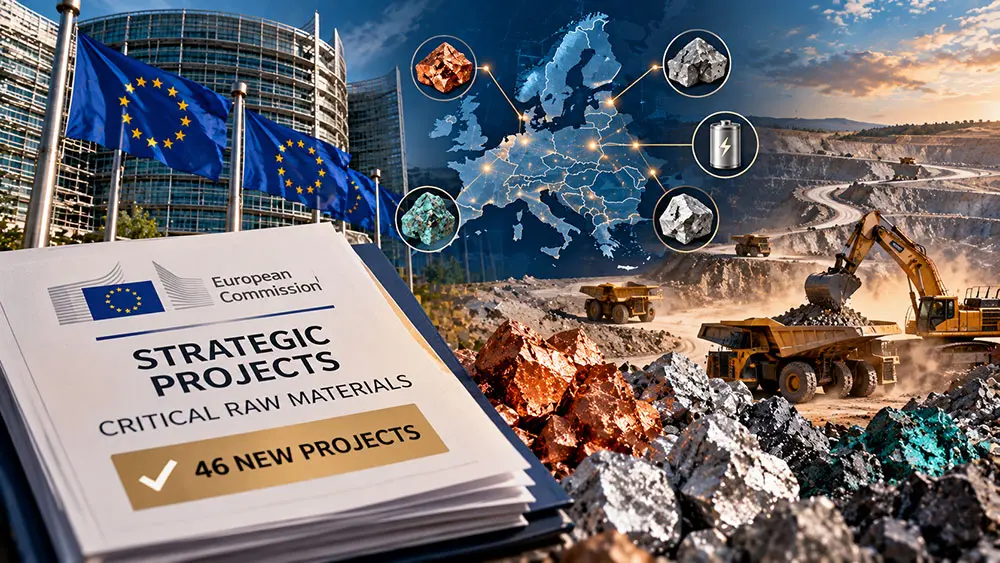 European Commission picks 46 new strategic critical mineral projects teaser image