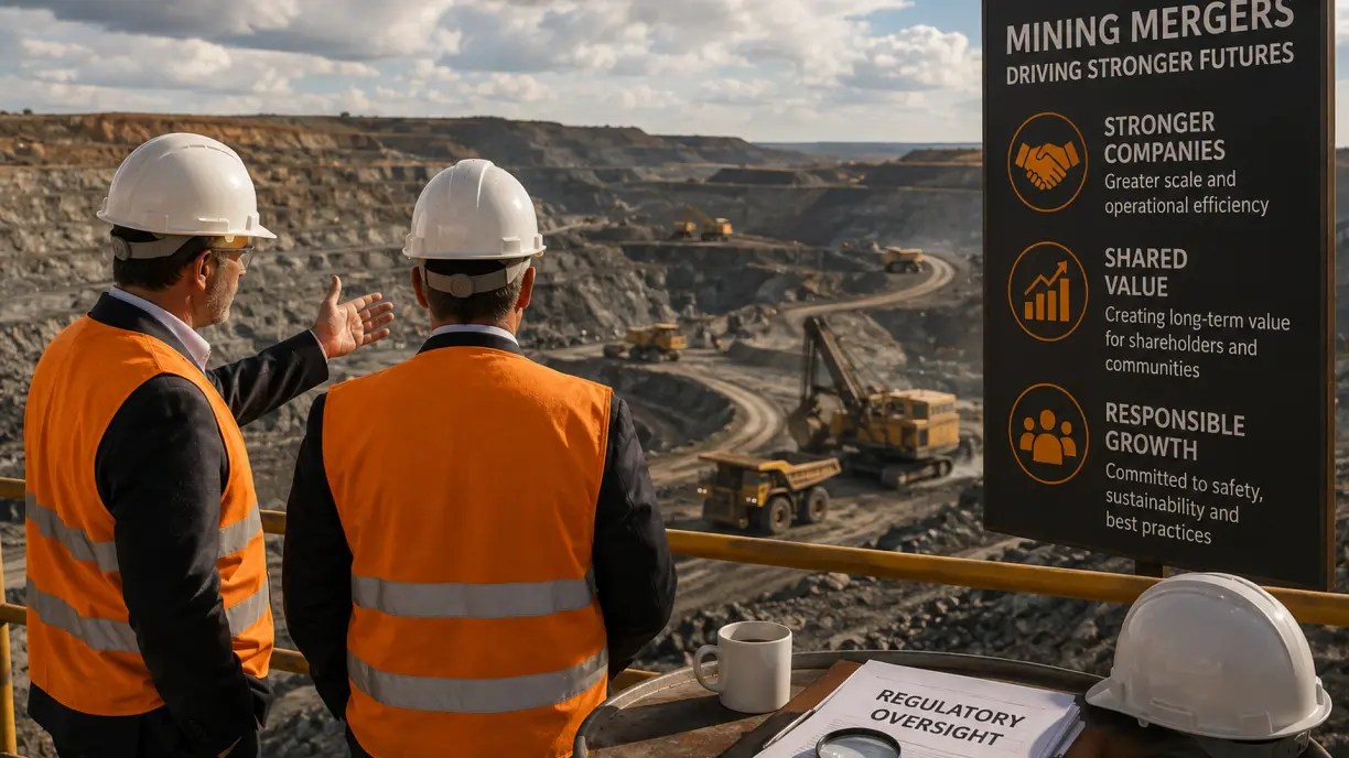 Greater regulatory scrutiny no bar to mining mergers, bosses say teaser image
