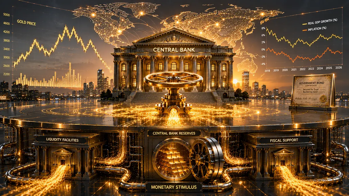 Gold's correction is a buying opportunity as governments won't tolerate economic pain - Waratah Capital's Dunkley teaser image