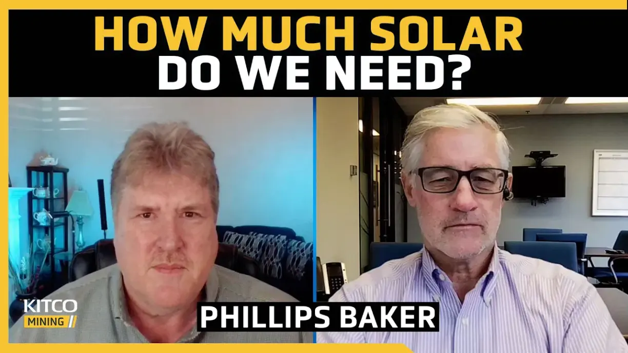 Solar demand to continue to push silver price higher, this is when markets could see $100 silver -  Hecla Mining CEO Phillips Baker teaser image