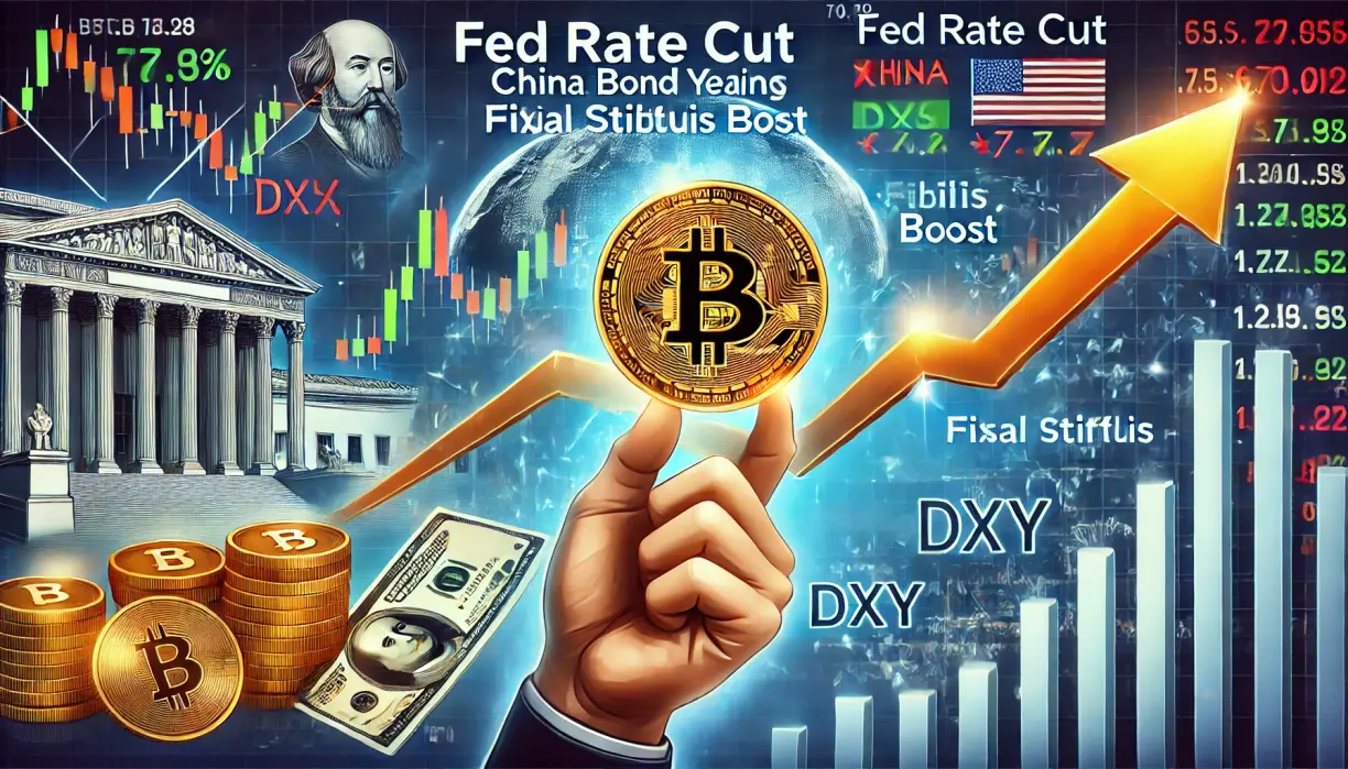 Risk assets rise as DXY falls, Bitcoin eyes $70k on Fed rate cut expectations teaser image