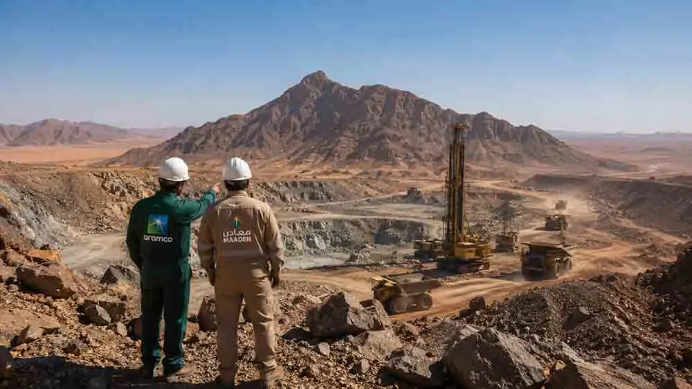 Aramco and Maaden to form mineral exploration venture in Saudi Arabia teaser image