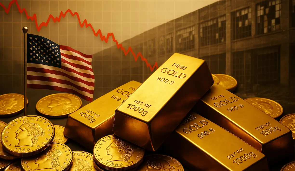 Gold prices could fall, but the downside is limited as the U.S. economy deteriorates - RBC teaser image