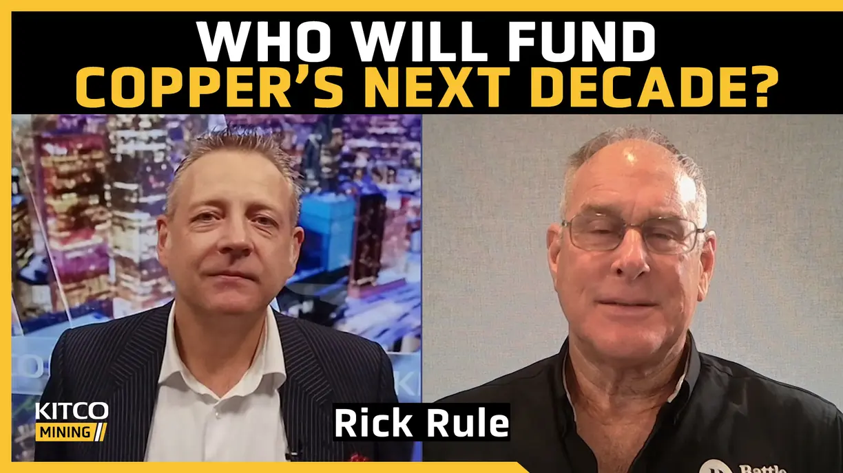 Copper’s $250 billion funding gap pushes streaming giants deeper into mine finance, says Rick Rule teaser image