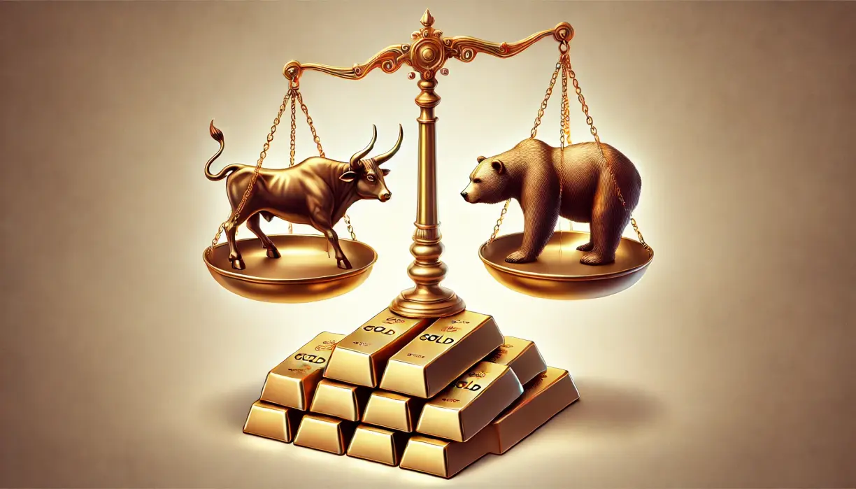 Wall Street perfectly balanced and largely neutral on gold, Main Street maintains optimism with final Fed rate decision of 2024 on tap teaser image
