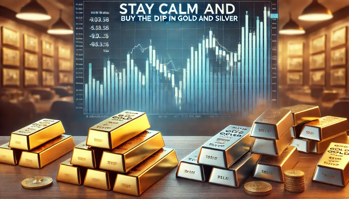 Stay calm and buy the dip in gold and silver teaser image