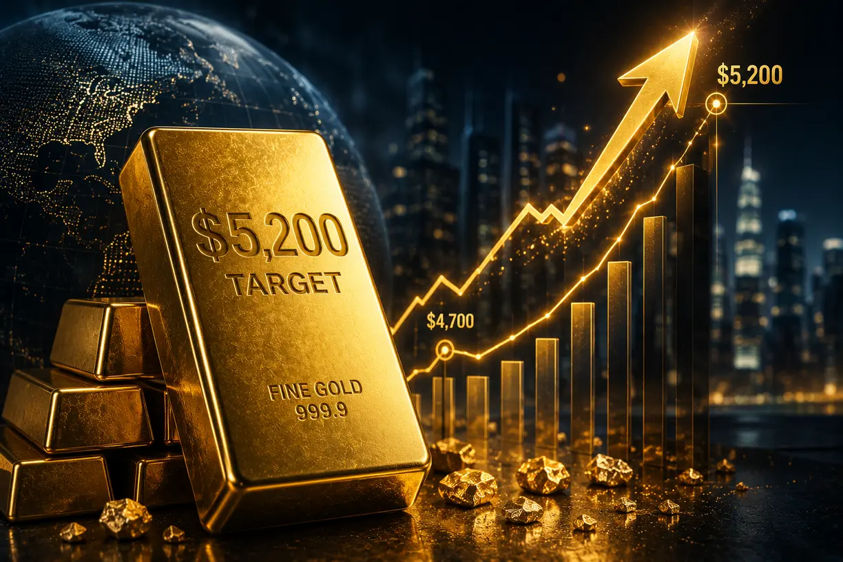 Morgan Stanley sees gold prices climbing to $5,200 despite geopolitical volatility teaser image