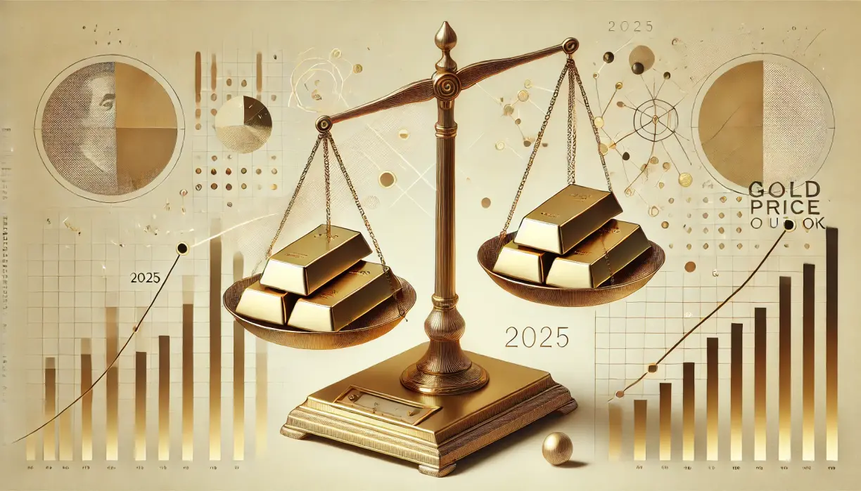Gold will contend with higher yields and shallower rate cuts in 2025, spot price to average $2,700/oz – Westpac teaser image