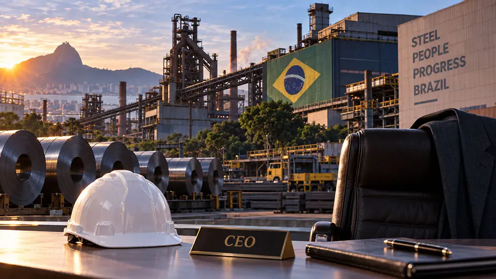 Brazil steelmaker CSN says Steinbruch leaving CEO role after 24 years teaser image