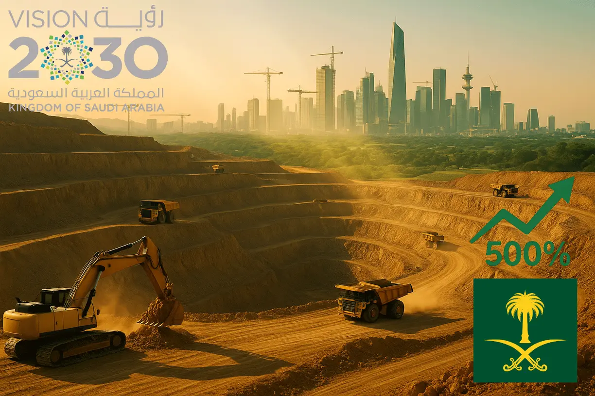 Saudi mining exploration spending increases 500% since 2020 as foreign investment surges teaser image