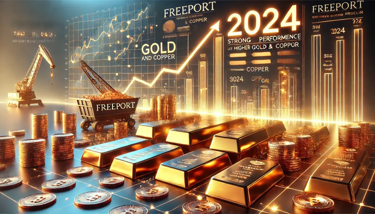 Freeport sees solid end to 2024 on higher gold and copper prices teaser image