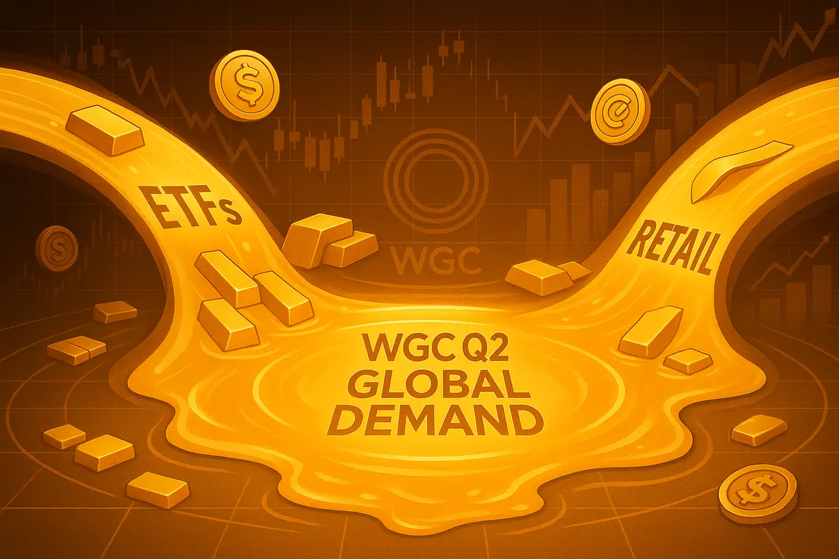 Retail Gold Rush: Investment demand roars back amid global uncertainty - WGC Q2 Demand Trends teaser image