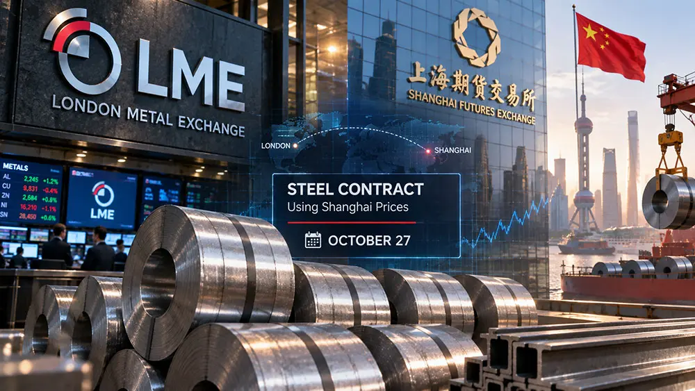 LME to launch steel contract using Shanghai prices on October 27 teaser image