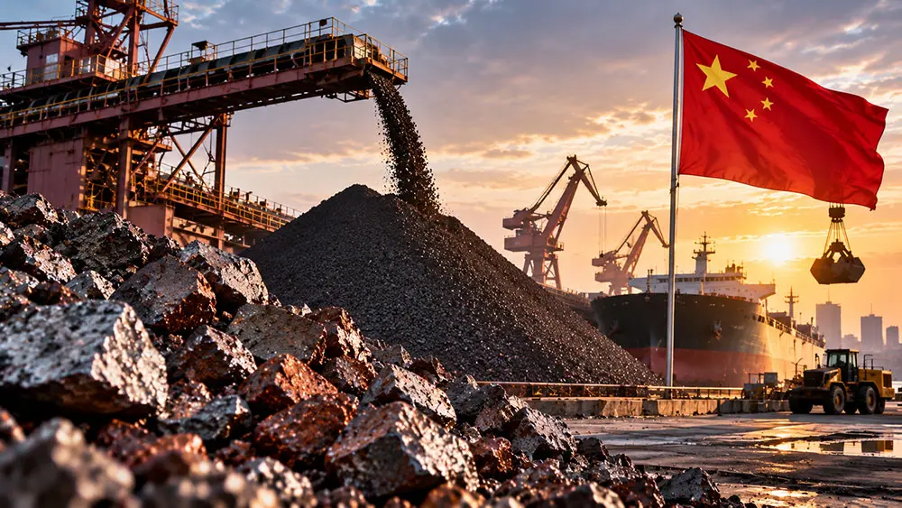 Iron ore firms on China pre-holiday restocking, demand uncertainty caps gains teaser image